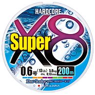 Шнур Duel Hardcore Super X8, H4317, #1,2, 0,18 мм, 12 кг, 200 м, 5 Color, купить, цены в Киеве и Украине, интернет-магазин | Zabros