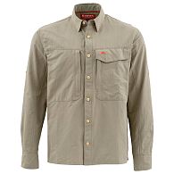 Рубашка Simms Guide Fishing Shirt - Solid, 11710-260-40, L, Dark Khaki: купить, цена, Киев, Украина | Zabros
