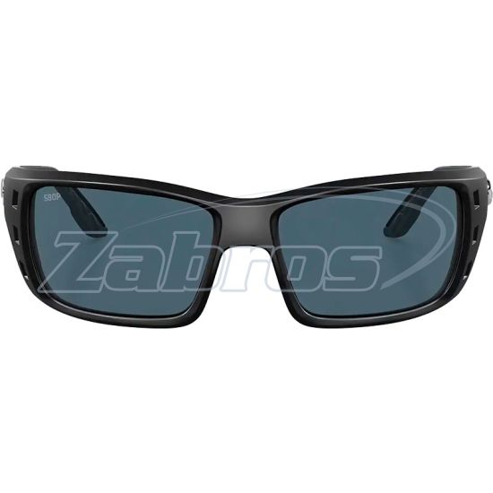 Фотография Costa Del Mar Permit, 97963481144, Matte Black, Gray, Polycarbonate