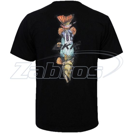 Малюнок BKK Short Sleeve T-Shirt, F-SA-1303, S, Black, Pike