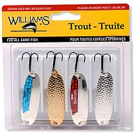 Набір блешень Williams Proven Trout Patterns, 4-TK, купити, ціни в Києві та Україні, інтернет-магазин | Zabros