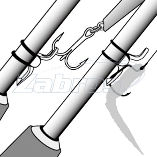 Фотография Daiwa Lure Hook Holder, Black Фотография Daiwa Lure Hook Holder, Black