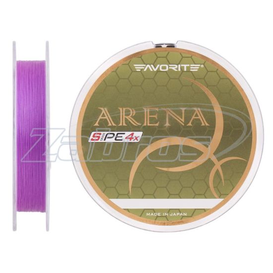 Фото Favorite Arena PE, #0,2, 0,08 мм, 2,1 кг, 100 м, Purple