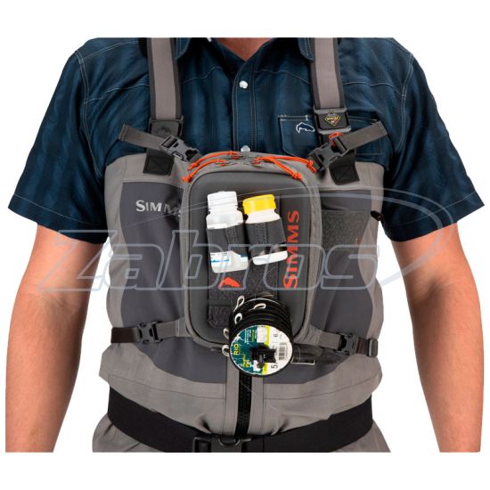 Фотографія Simms Freestone Chest Pack, 13371-001-00, 3 л, Black