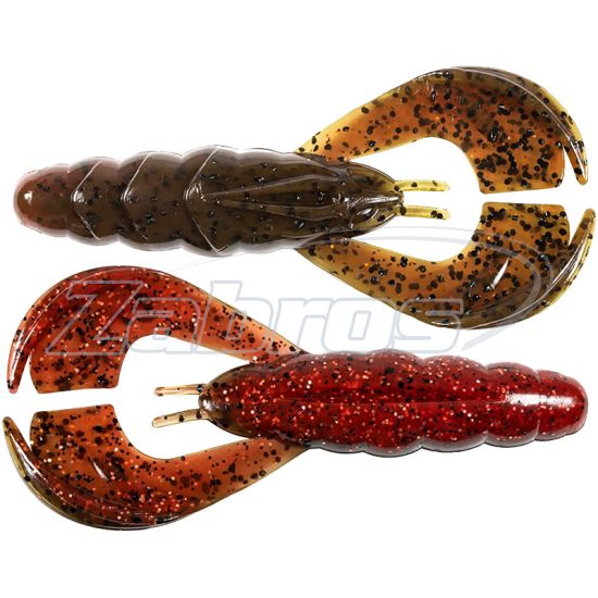 Фото Z-Man Hella Crawz, 3,50", 8,9 см, 3 шт, Hot Craw