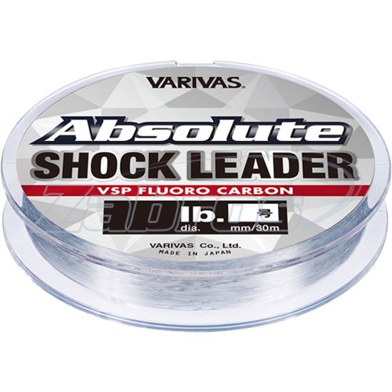 Фото Varivas Absolute Shock Leader VSP Fluorocarbon, 0,26 мм, 4,5 кг, 30 м
