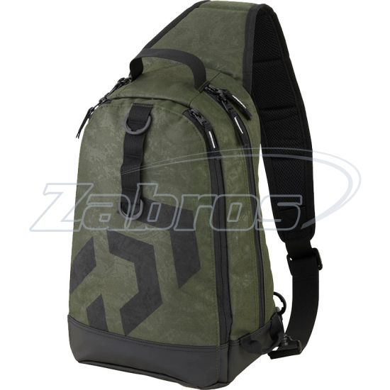 Фото Daiwa One Shoulder Bag (D), 14x24x37 см, Spiral Olive