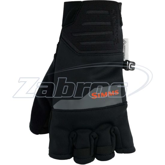 Фото Simms Windstopper Half-Finger Fishing Glove, 13795-001-20, S, Black Фото Simms Windstopper Half-Finger Fishing Glove, 13795-001-20, S, Black