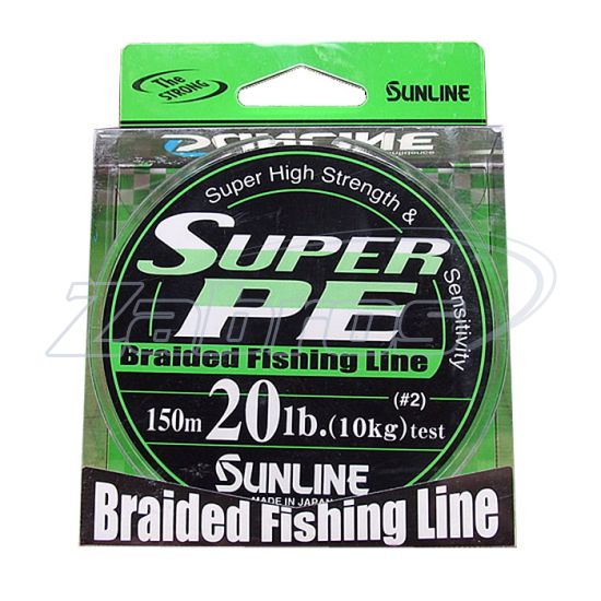 Малюнок Sunline Super PE, #4, 0,33 мм, 18,1 кг, 150 м, White