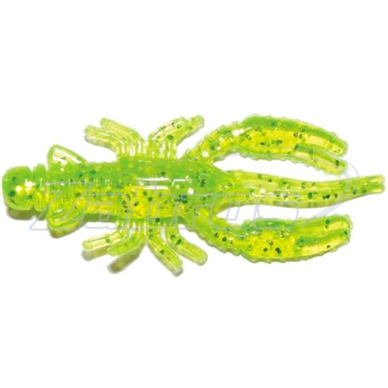 Фото Big Bite Baits Craw, 1,50", 3,8 см, 10 шт, Chartreuse Sparkle