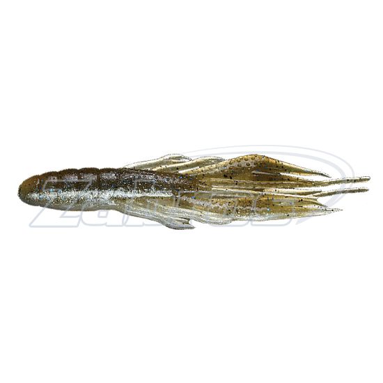 Фото Jackall Waver Shrimp, 3,50", 8,9 см, 7 шт, SK Green Pumpkin Blue / Pearl White