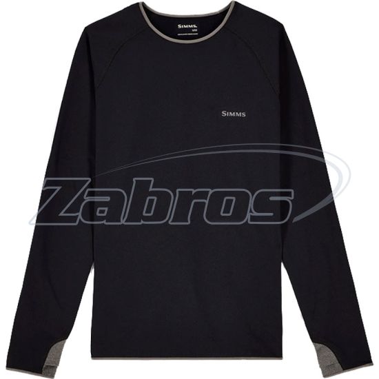Фото Simms Strata 200 LS Base Layer Crew, 14228, XXL, Black