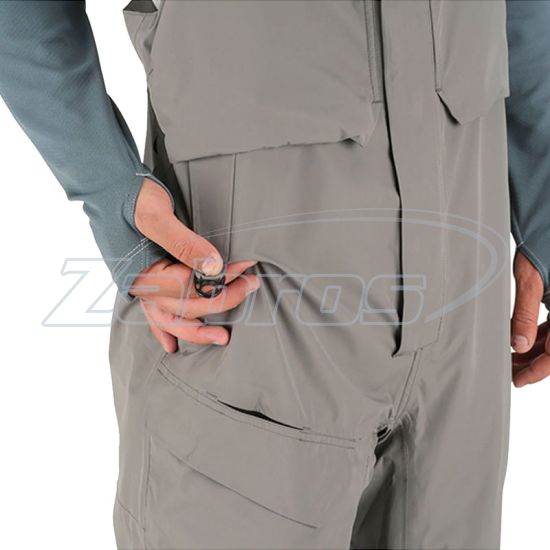 Simms Challenger Bib, 12907-030-60, XXL, Steel, Україна