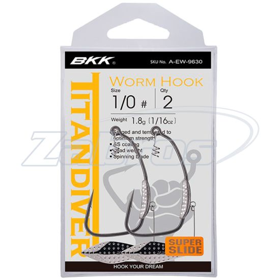 Малюнок BKK Titan Diver, 4/0, 4,8 г, 2 шт
