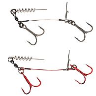 Стингер для силикона Savage Gear Carbon49 Corkscrew Stinger, 2x1/0, 28 кг, 2 шт для рыбалки, купить, цены в Киеве и Украине, интернет-магазин | Zabros