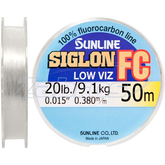 Фото Sunline Siglon FC, 0,91 мм, 40,9 кг, 50 м Фото Sunline Siglon FC, 0,91 мм, 40,9 кг, 50 м