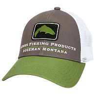 Кепка Simms Trout Icon Trucker Hat, 12226, Cyprus, купить, цены в Киеве и Украине, интернет-магазин | Zabros