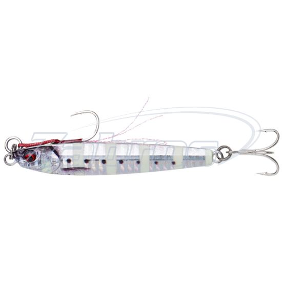 Фото Savage Gear 3D Jig Minnow, 63904, 8 г, 5,4 см, Zebra Glow PHP