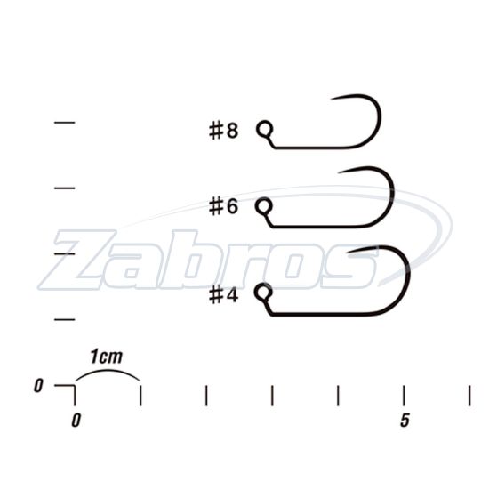 Фотография Decoy AH-12, Area Hook Type XII Jiggy, 8, 10 шт