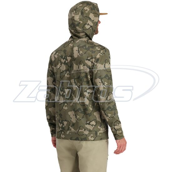 Малюнок Simms Challenger Hoody, 13280-1082-60, XXL, Regiment Camo Olive Drab