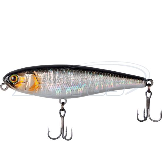 Фото Jackall Water Moccasin 75F, 7,5 см, 9,4 г, HL Silver & Black Фото Jackall Water Moccasin 75F, 7,5 см, 9,4 г, HL Silver & Black