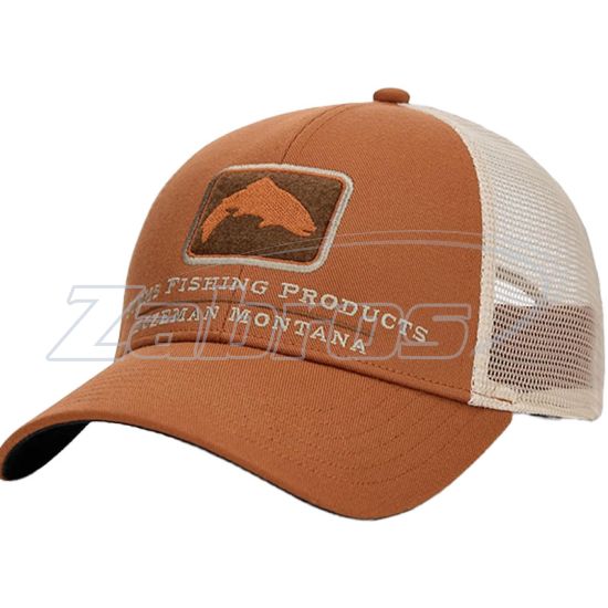 Фото Simms Trout Icon Trucker Hat, 12226, Stonefly