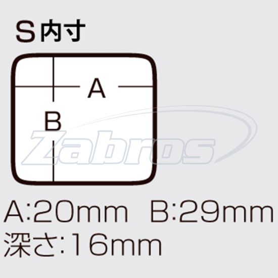 Фотография Meiho Joint Series Petit Case S, 147019, 5x7x1,8 см