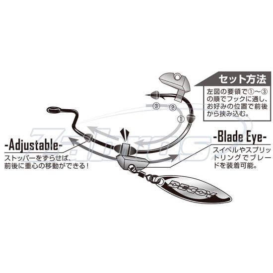 Decoy DS-12, Slide Weight, 2,5 г, 4 шт, Киев