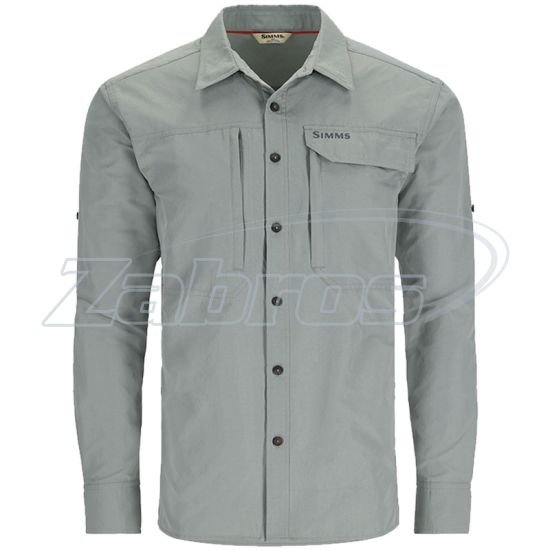 Фото Simms Guide Fishing Shirt, 14440-255-60, XXL, Cinder