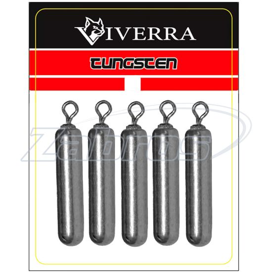 Фотографія Viverra Drop Shot, вольфрам, 3,5 г, 5 шт, Natural