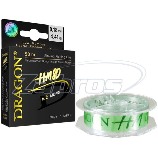 Фото Dragon HM80 V2 Mono, 30-00-214, 0,142 мм, 2,81 кг, 50 м