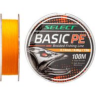 Шнур Select Basic PE 4x, 0,2 мм, 12,7 кг, 150 м, Orange, купить, цены в Киеве и Украине, интернет-магазин | Zabros