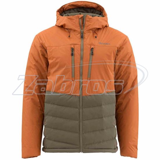 Фото Simms West Fork Jacket, 12656-904-60, XXL, Saddle Brown