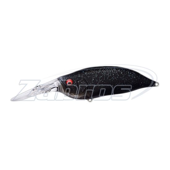 Фото Megabass IxI Shad Type-3 57SF, 5,7 см, 7 г, 2,3 м, Black Hole