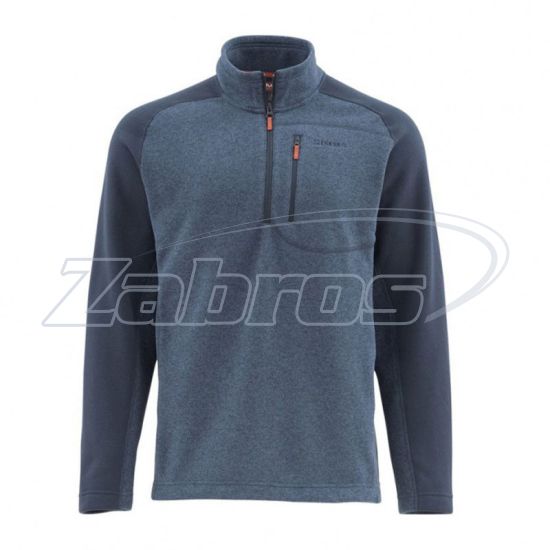 Фото Simms Rivershed Sweater-Quarter Zip, 11900-418-20, S, Dark Moon