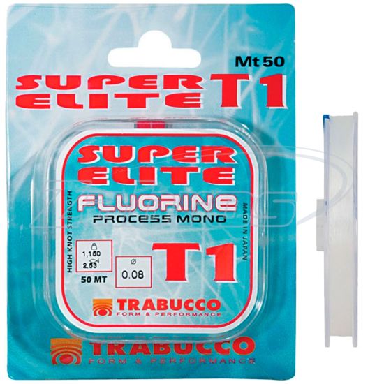 Фото Trabucco Super Elite T1 Fluorine, 058-58-100, 0,1 мм, 1,7 кг, 50 м