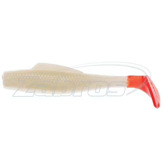 Фото Z-Man Minnowz, 3,00", 7,6 см, 6 шт, White Pearl/Red Tail