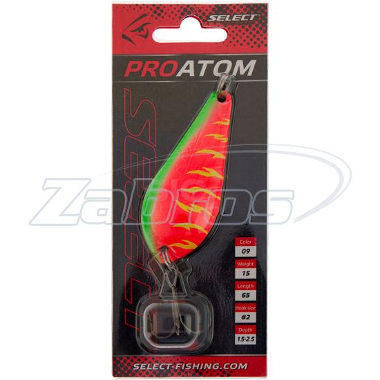 Фотографія Select ProAtom, 15 г, 6,5 см, 09