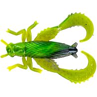 Силікон Big Bite Baits Cricket, 1,25", 3,18 см, 10 шт, Black/Opaque Chartreuse: купити, ціна, Київ, Україна | Zabros