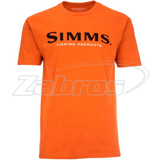 Фото Simms Logo T-Shirt, 12803-799-50, XL, Adobe Heather