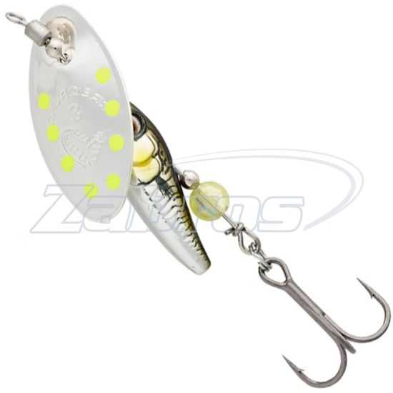 Фото Savage Gear Sticklebait Spinner, #2, 7,3 г, Green Silver Ayu