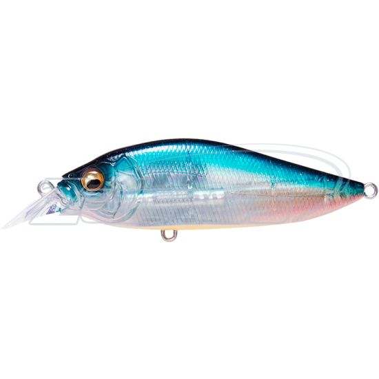 Фото Megabass Flap Slap LBO 77SP, 7,7 см, 12,4 г, 1,8 м, GP Blue Mint Shad