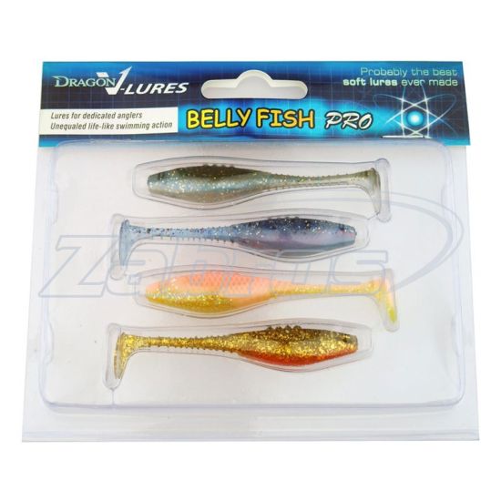 Фото Dragon Belly Fish Pro Mix, 3,00", 7,5 см, 4 шт, BF30-MIX4