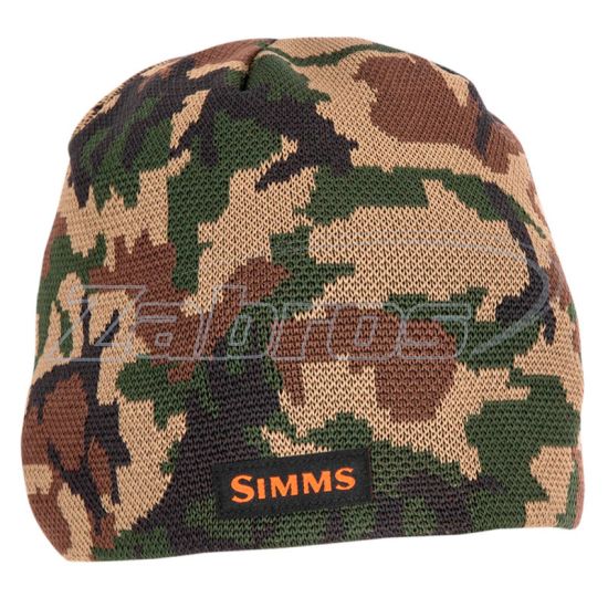 Фото Simms Everyday Beanie, 13091-569-00, Woodland Camo