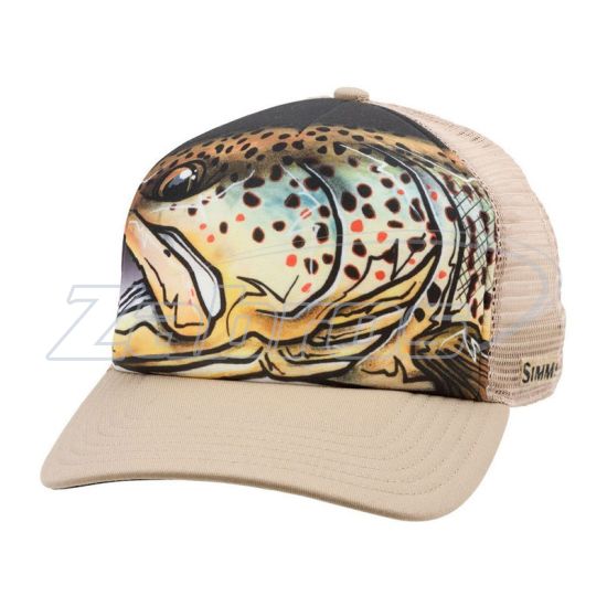 Фото Simms Artist Series Five Panel Trucker Hat, 13004, Dune