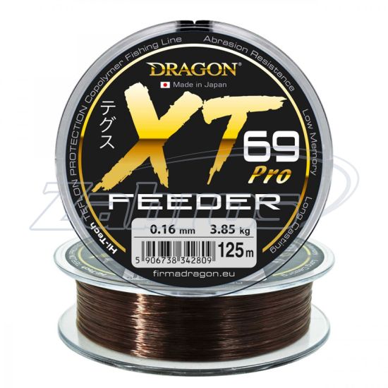 Фото Dragon XT69 Pro Feeder, 33-31-016, 0,16 мм, 3,85 кг, 125 м, Brown