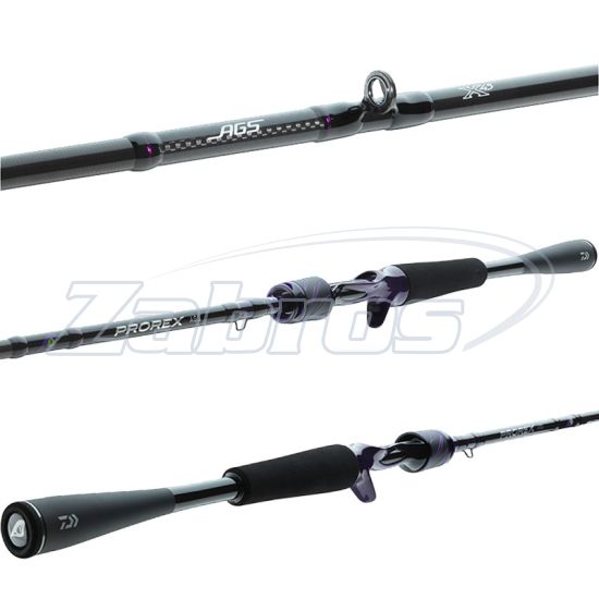 Малюнок Daiwa 25 Prorex AGS Target Sniper, PXAGS762HFB-DS, 2,29 м, 40-80 г