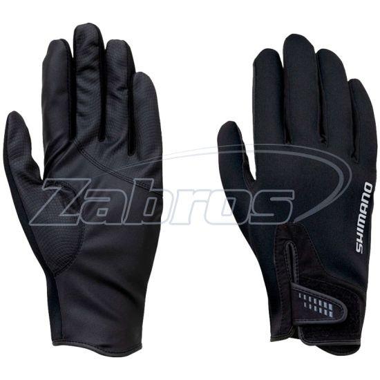 Фото Shimano Pearl Fit 3 Cover Gloves, M, Black Фото Shimano Pearl Fit 3 Cover Gloves, M, Black
