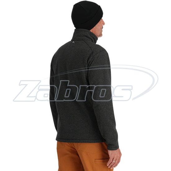 Картинка Simms Rivershed Full Zip, 13850-010-50, XL, Black Heather