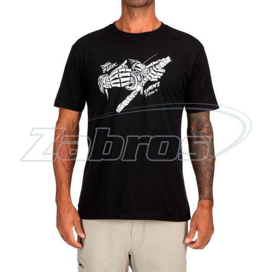 Фотография Simms Grim Reeler T-Shirt, 13531-001-40, L, Black